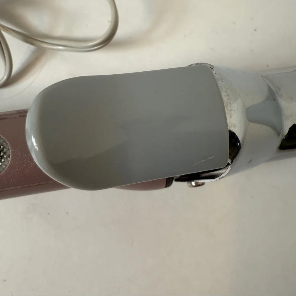 Vintage Helen of Troy 1.5”‎ Curling Iron Model 1618 Med Curl Lavender Gray Works